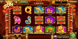 Thuật ngữ và giao diện chơi Slot 5 cuộn tại Sunwin